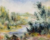 皮埃尔 奥古斯特 雷诺阿 : The Banks of a River, Rower in a Boat